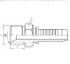 Hydraulic hose metric adapters and fittings