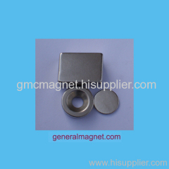 block rare earth magnetic material