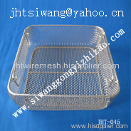 wire basket for medical sterilization