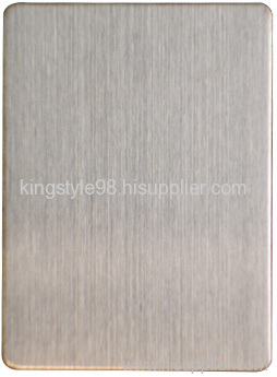 Hairline Decorative Stainless Steel Sheet/ Plate