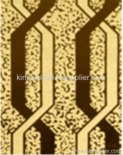 PVD Mirror Etched Deep Gold Decorative Stainless Steel Sheet /Plate