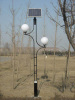 30W-60W Solar panel garden lamp