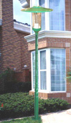 decorative garden light pole