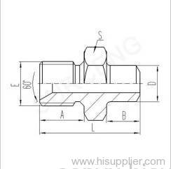 BSP MALE DOUBLE USE FOR 60°SEATS