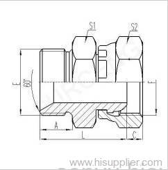 BSP MALE 60°SEAT OR BONDED SEAL