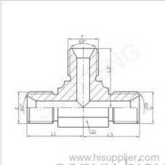 BSP MALE 60°SEAT TEE