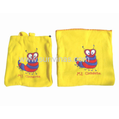 funny child fleece blanket bags