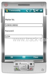 Tracking software with windows mobile