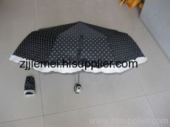 folded umbrella/3-folding umbrella/auto open&close fold umbrella