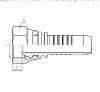 Hydraulic hose metric adapters and fittings