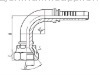 74"CONE Seal Fittings/hydraulic fittings/hydraulic adapters