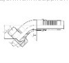 CNC Manufactured Carbon Steel hydraulic fitting