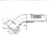 CNC Manufactured Carbon Steel hydraulic fitting