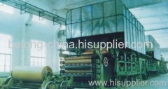 Waste paper recycling plant