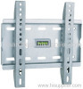Silver Steel Universal Fixed LCD TV Mount