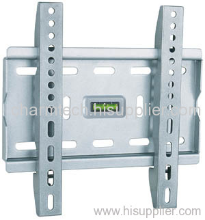 Silver Steel Universal Fixed LCD TV Mount