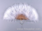 white Feather Fan