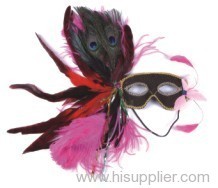 Fancy feather masks