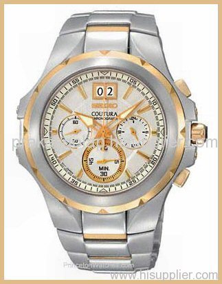 Seiko Men's SPC062 Coutura White Dial Watch