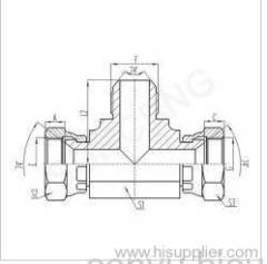 JIC FEMALE 74°CONE SEAT