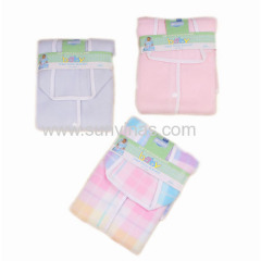 Baby fleece swaddle blanket