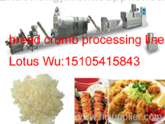 bread crumb processing line