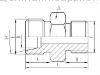 CNC : Metric Thread Bite Type Tube Adapter