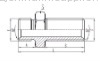 BSP Thread 60° Cone Adapter