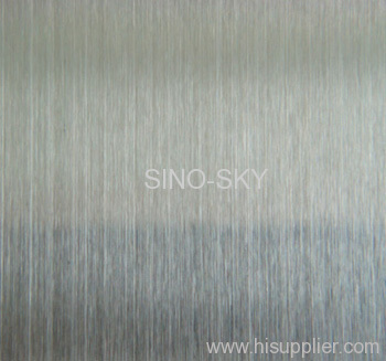 hair line stainless sheet