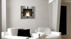 wall inserted fireplace