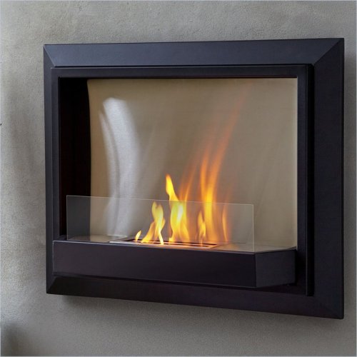 wall mouted fireplaces