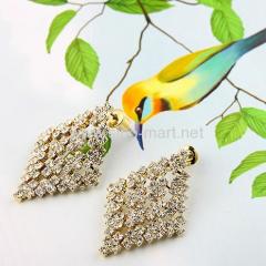 Wedding dangle earrings