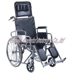 Steel wheel chair