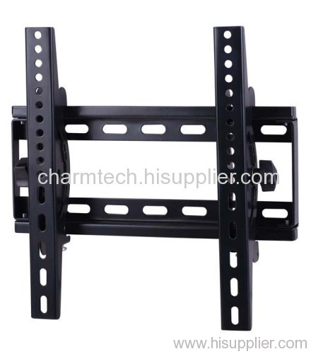 Black Steel Tilting LCD TV Mount