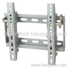 Silver Steel Tilting TV Bracket