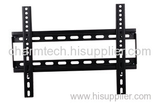 Black Steel Universal Fixed LCD TV Brackets