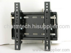 Black Steel Universal Tilting TV Bracket