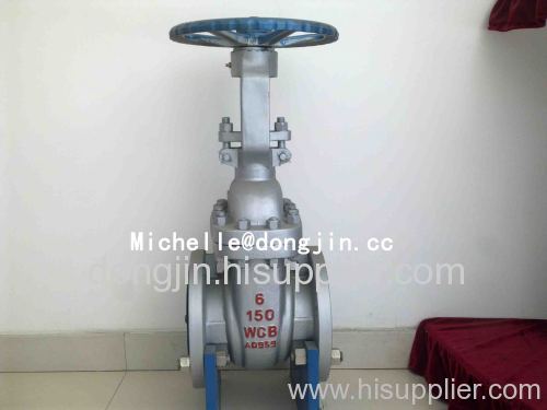 Carbon steel flanged gate valve