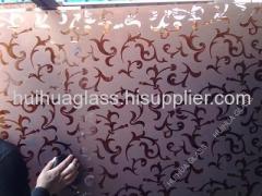 acid etch glass