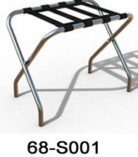 stainless steel luggage rack