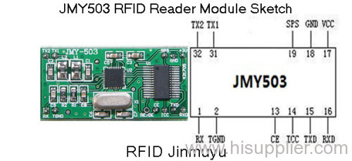 13.56MHz RFID Reader Writer support ISO14443A protocol