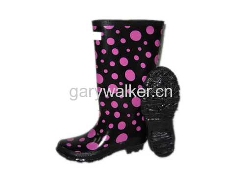 lady fashion wellies