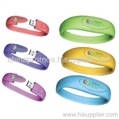 USB Silicone Wristbands