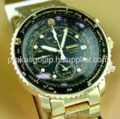 Seiko Flight Alarm Chronograph