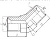 ( Eblow) Hydraulic adapters