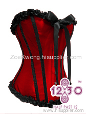 MH30 Red Strapless Butterfly Corset 2011 new