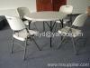 Mental Folding Plastic Round Chairs & Tables