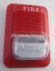 fire alarm system strobe light and horn