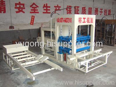 QT4-20 semi-automatic baking-free brick making machine