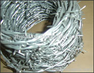 electro galvanized barbed wires